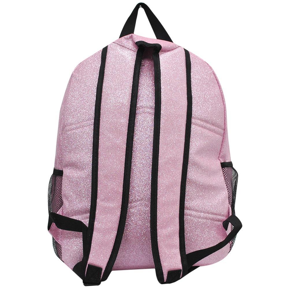 Low-Cost Wholesale Pink Glitter NGIL Canvas School Backpack In Bulk |  MommyWholesale.com