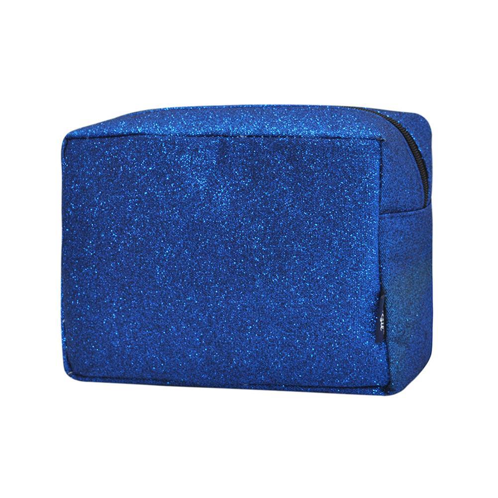 Low-Cost Wholesale Royal Blue Glitter NGIL Large Cosmetic Travel Pouch In  Bulk | MommyWholesale.com